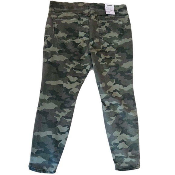 Sonoma Jeggings Jeans Camo Stretch Ultrasoft 18W - Picture 4 of 8